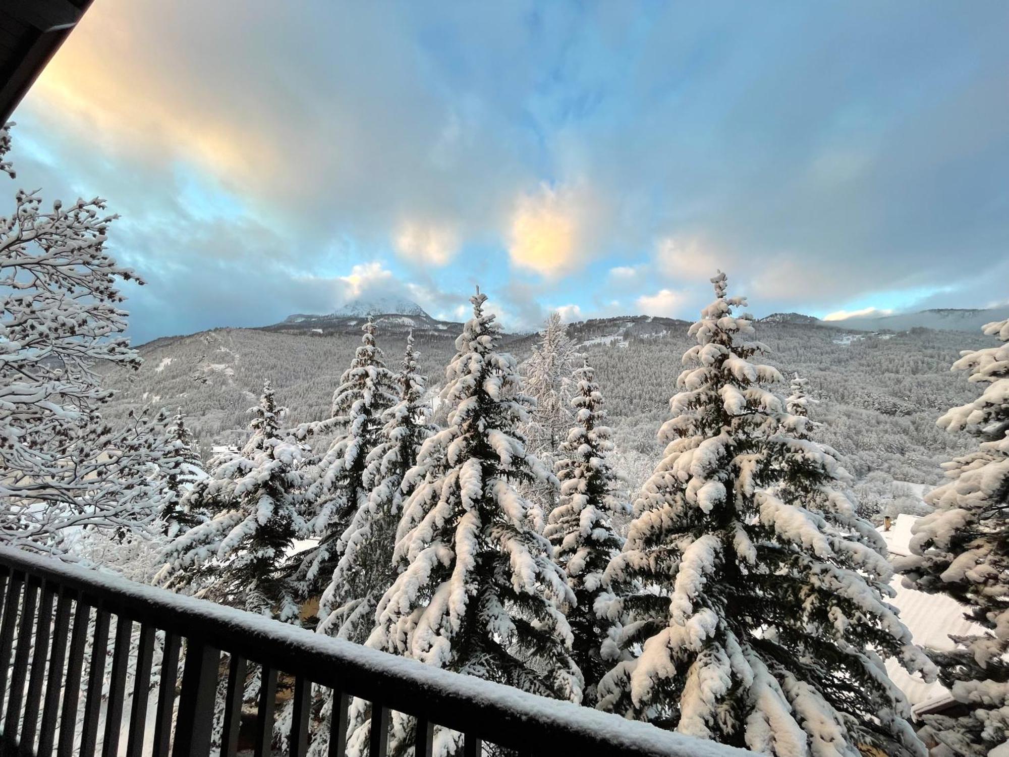 Serre Chevalier Studio 30 M2 Coin Montagne A 8 Minutes Des Pistes Saint-Chaffrey Exteriér fotografie