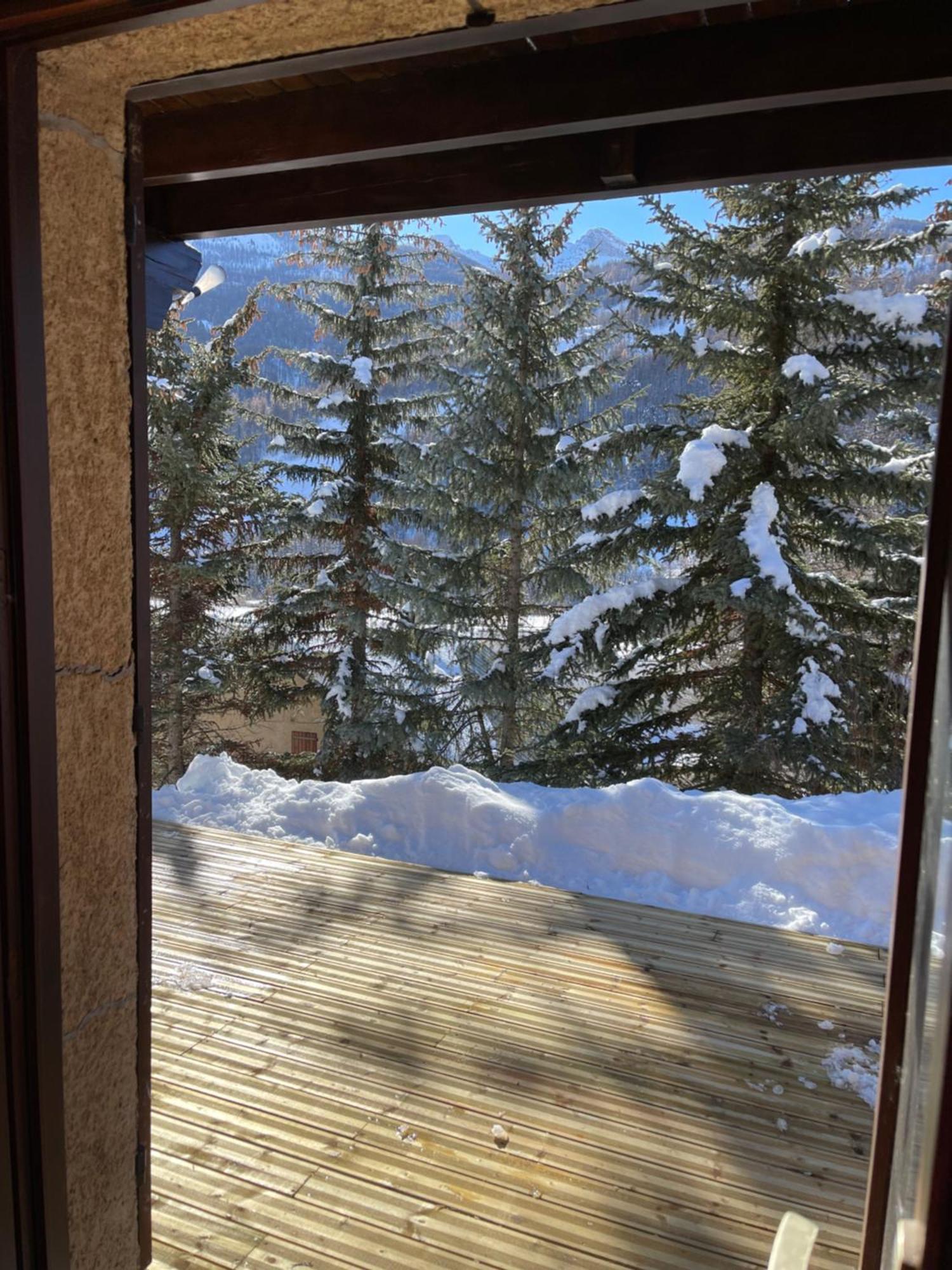 Serre Chevalier Studio 30 M2 Coin Montagne A 8 Minutes Des Pistes Saint-Chaffrey Exteriér fotografie