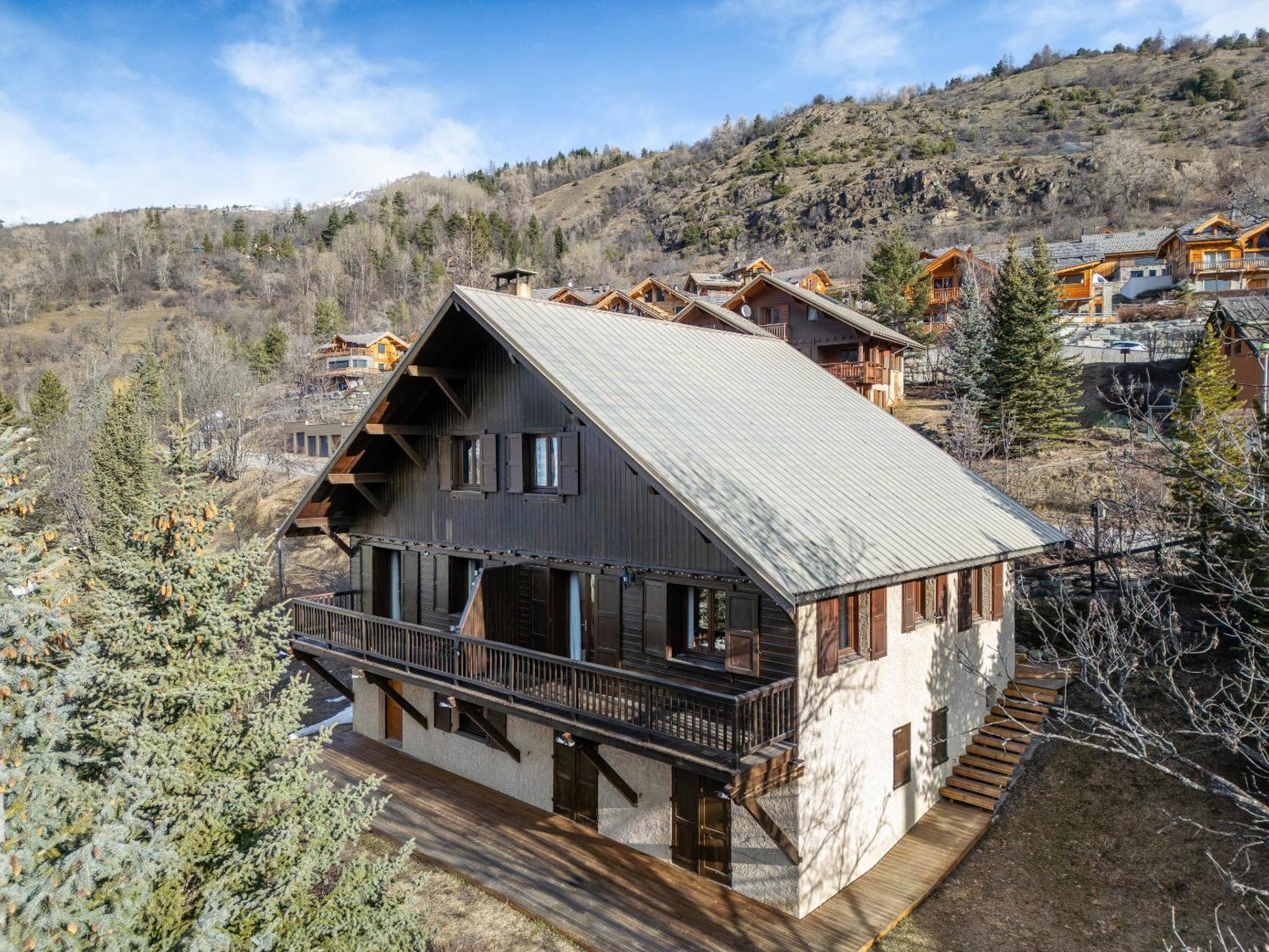 Serre Chevalier Studio 30 M2 Coin Montagne A 8 Minutes Des Pistes Saint-Chaffrey Exteriér fotografie